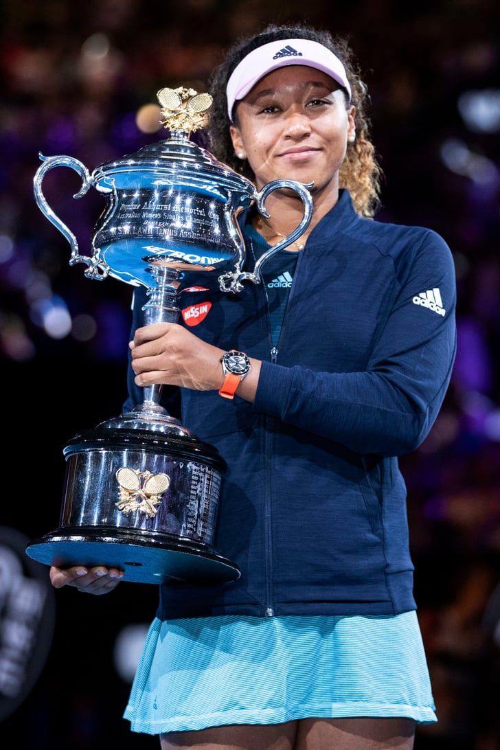 Naomi Osaka Naomi Osaka after winning in Australia